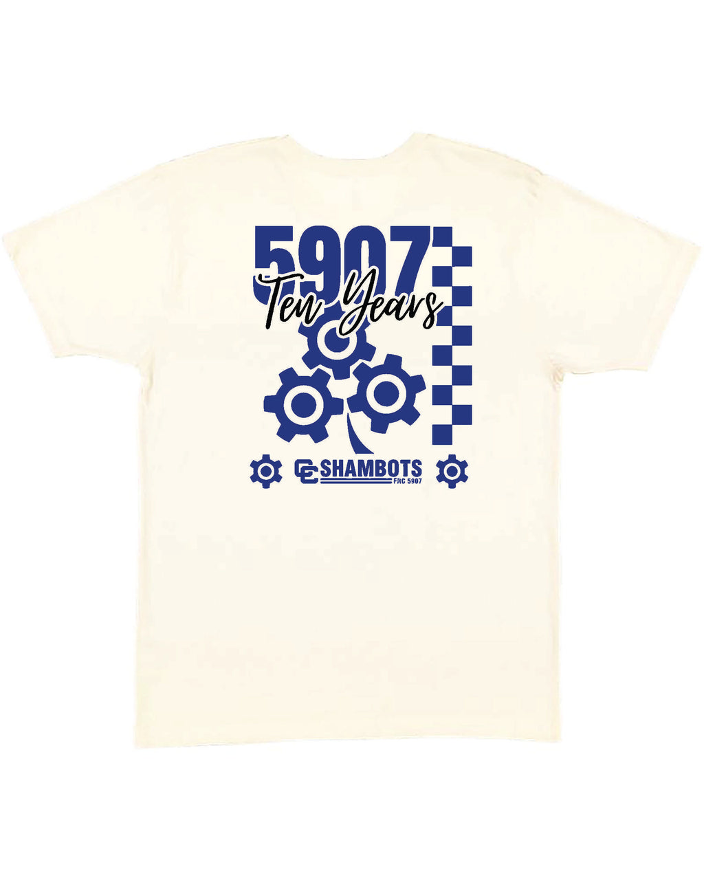 10th anniversary CC Shambot t-shirt