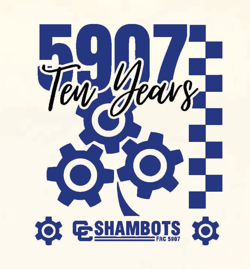 10th anniversary CC Shambot t-shirt