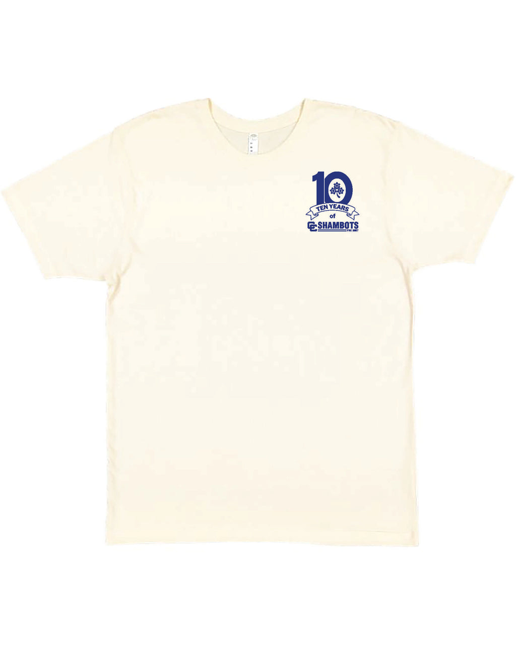 10th anniversary CC Shambot t-shirt