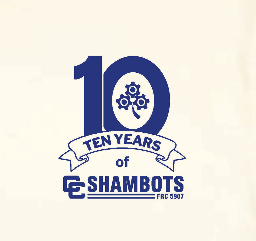 10th anniversary CC Shambot t-shirt