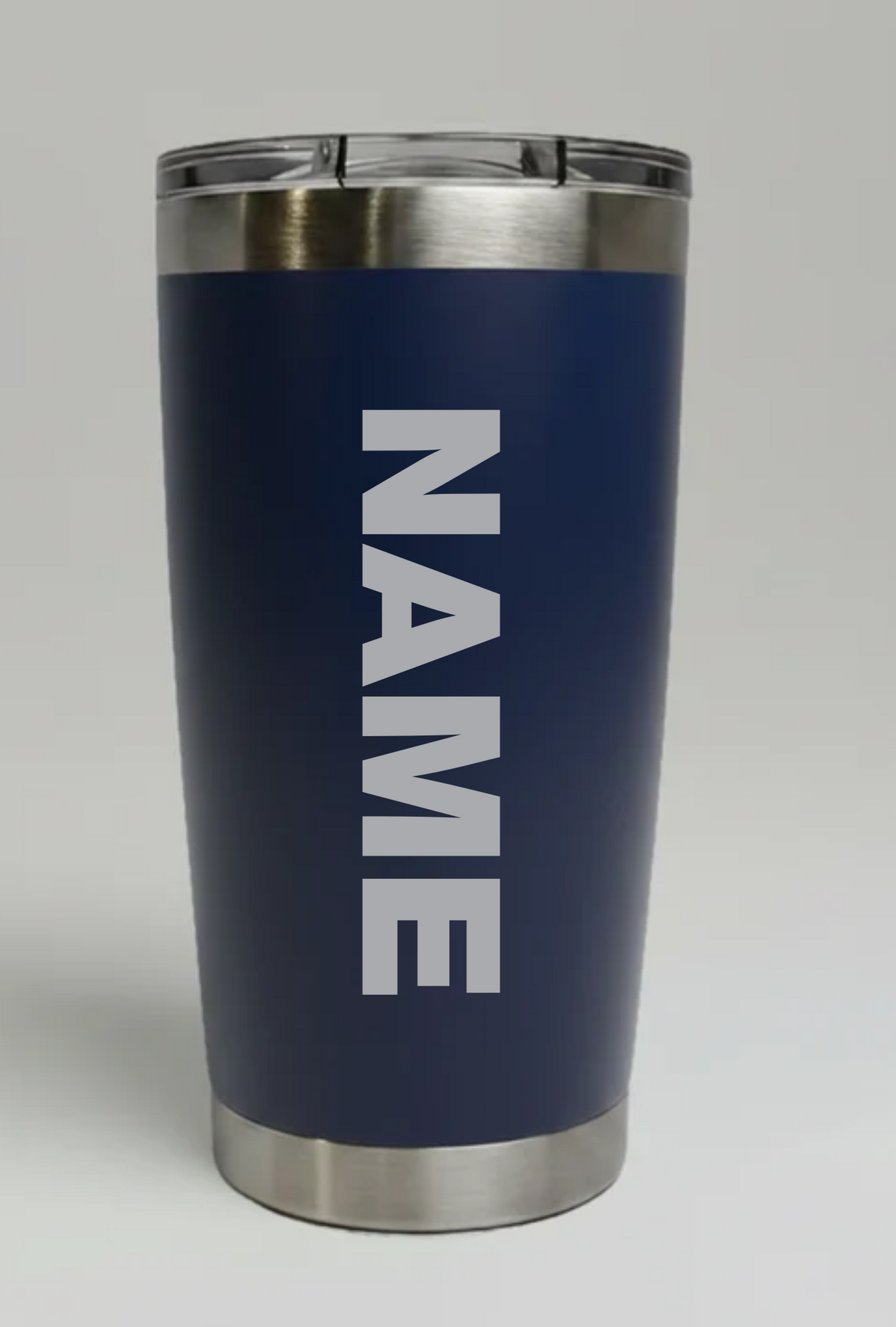 PERSONALIZE - 20 oz Stainless Tumbler - Navy