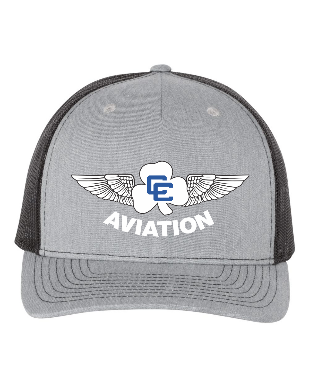 Embroidered Five-Panel Richardson 112 Trucker Cap