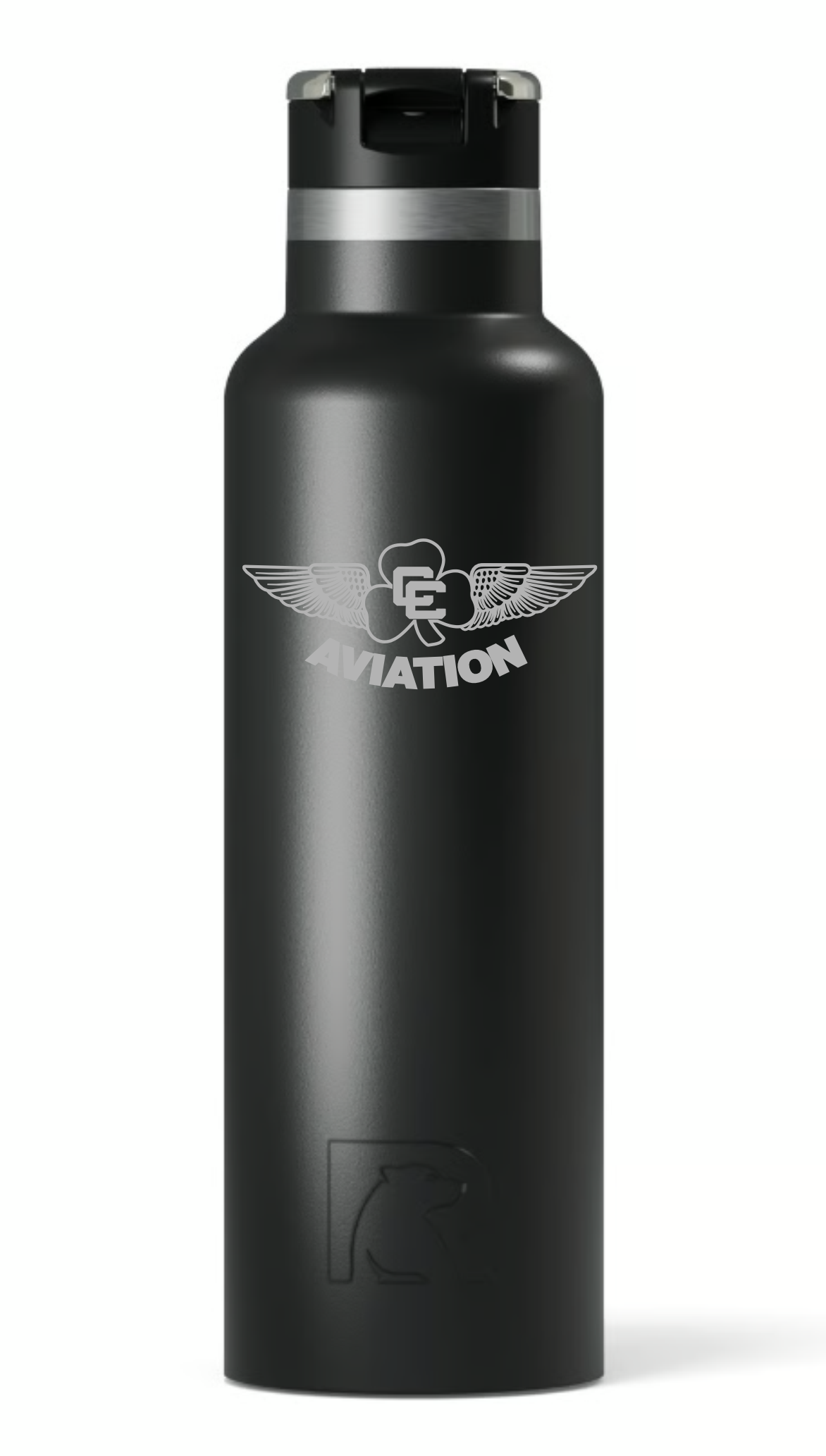 20 oz RTIC Journey Water Bottle - Black