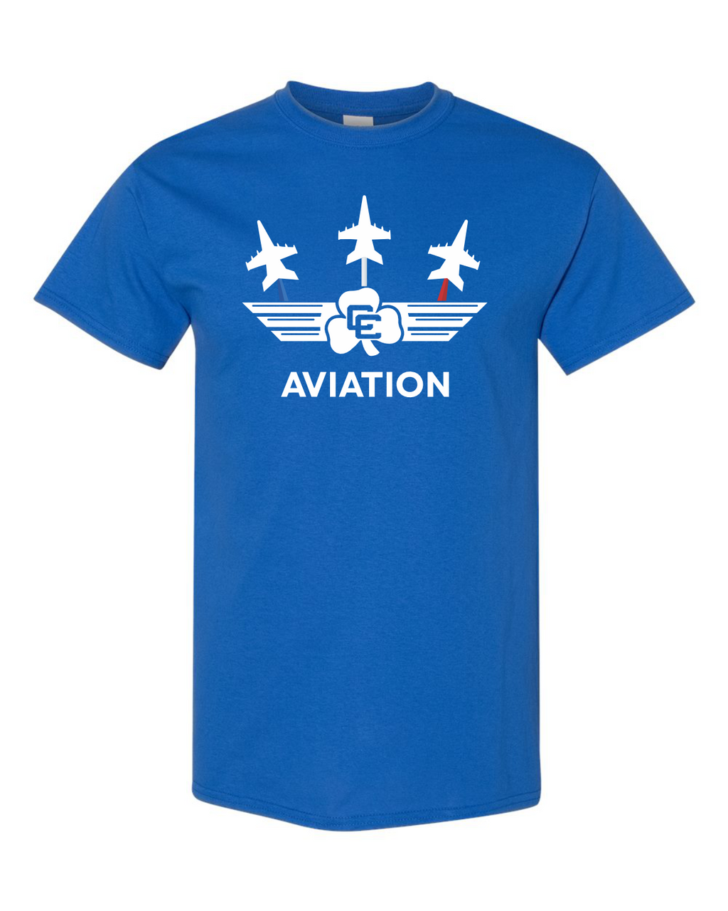 CC Aviation YOUTH Jet Logo Short Sleeve T-shirt